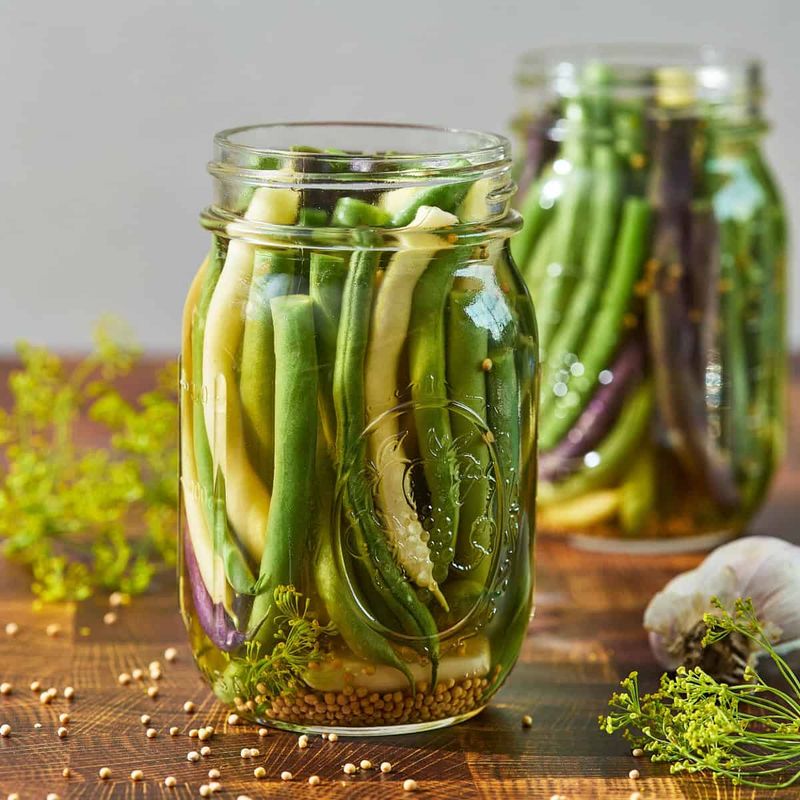 Pickled Green Beans (Dilly Beans)