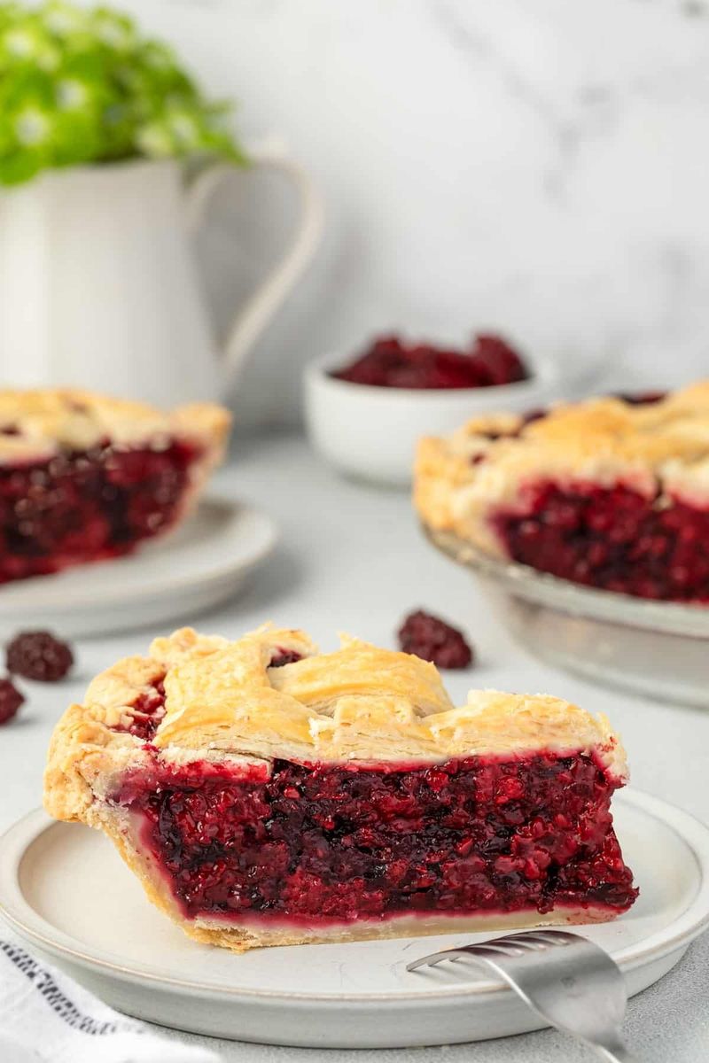 Marionberry Pie With Cheddar Crust