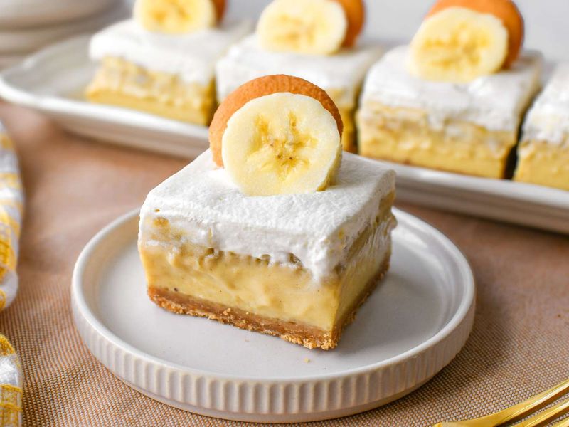 Banana Cream Pie Bars