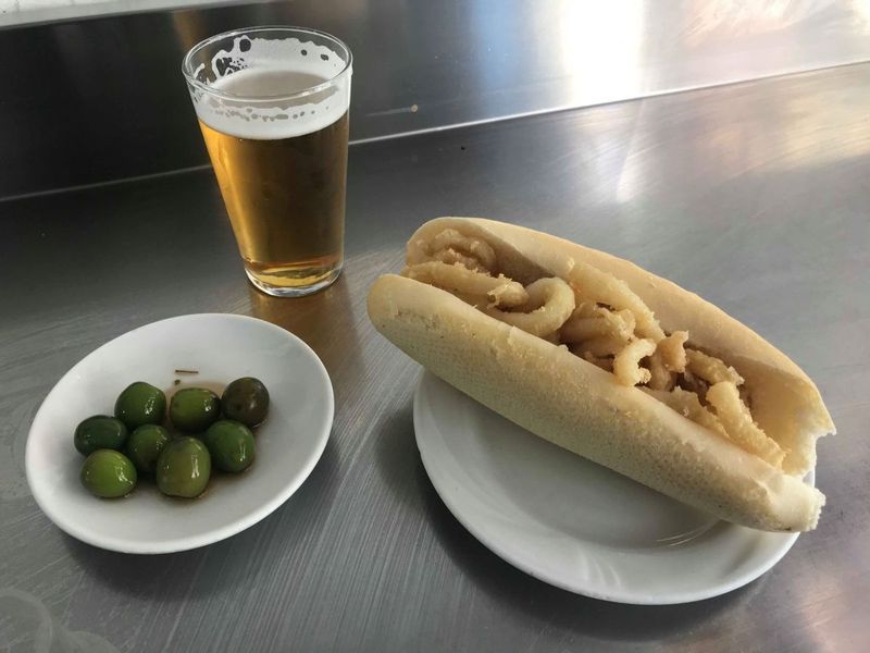 Spain — Bocadillo de Calamares