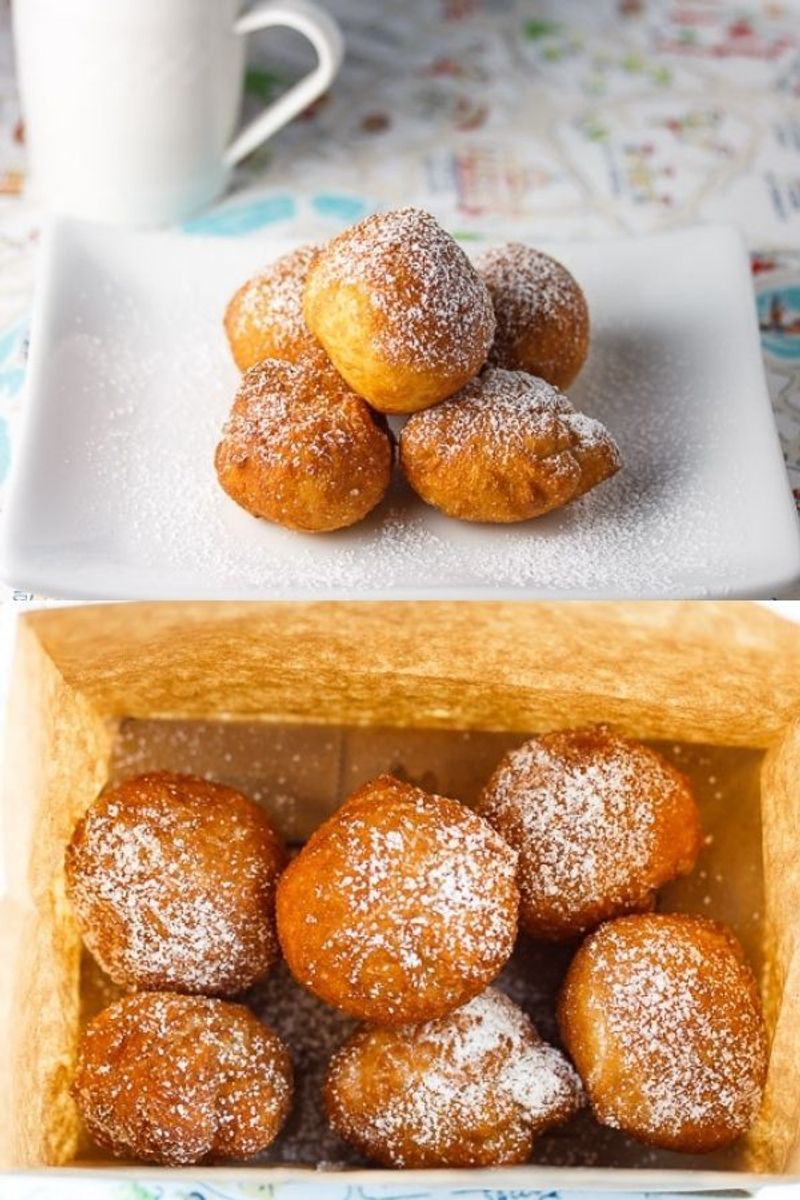 Fried dough / zeppole style bites