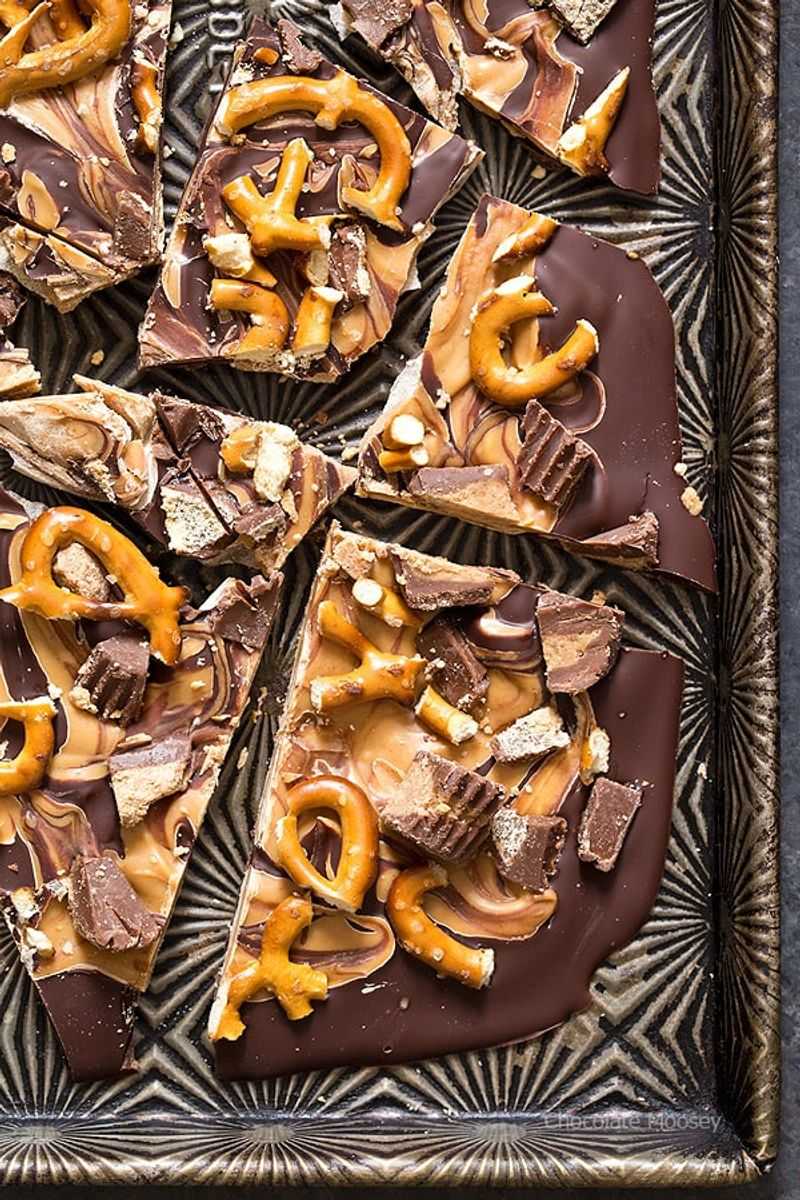 Chocolate Marshmallow Bark