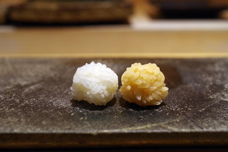 Questionable rice texture or seasoning