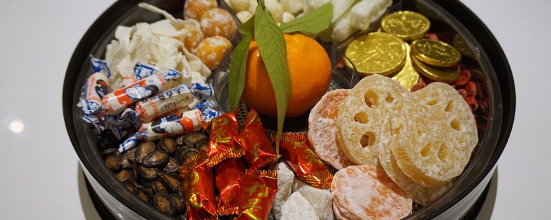 Candied Fruit and Tray of Togetherness