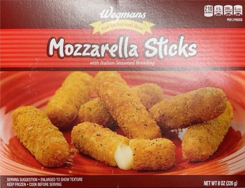 Wegmans Mozzarella Sticks (Store Brand)