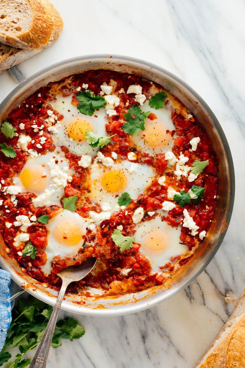 Shakshuka (Eggs In Tomato Sauce)