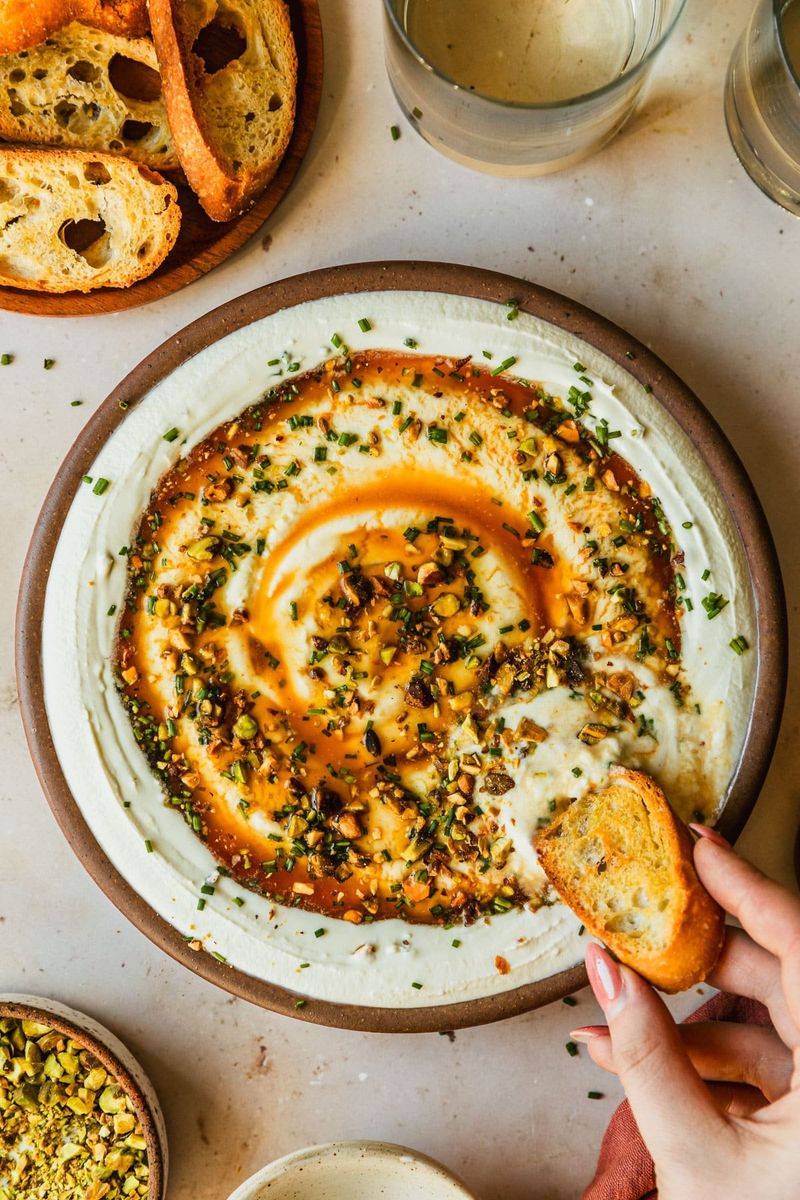 Spicy Honey Cream Cheese Dip