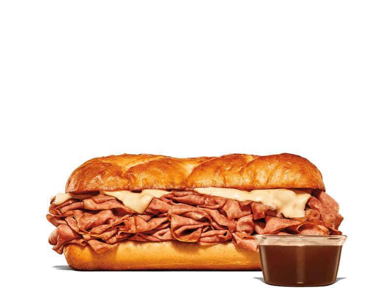 French Dip and Swiss Style