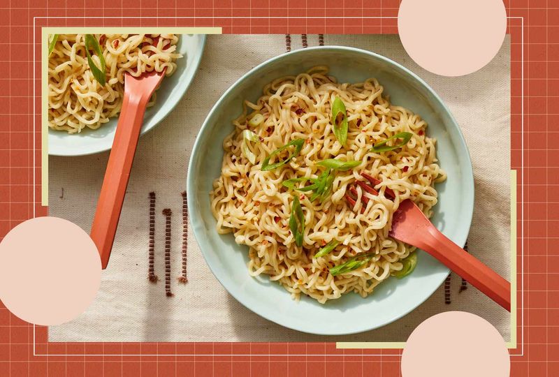 Instant Noodles With High Sodium Packets