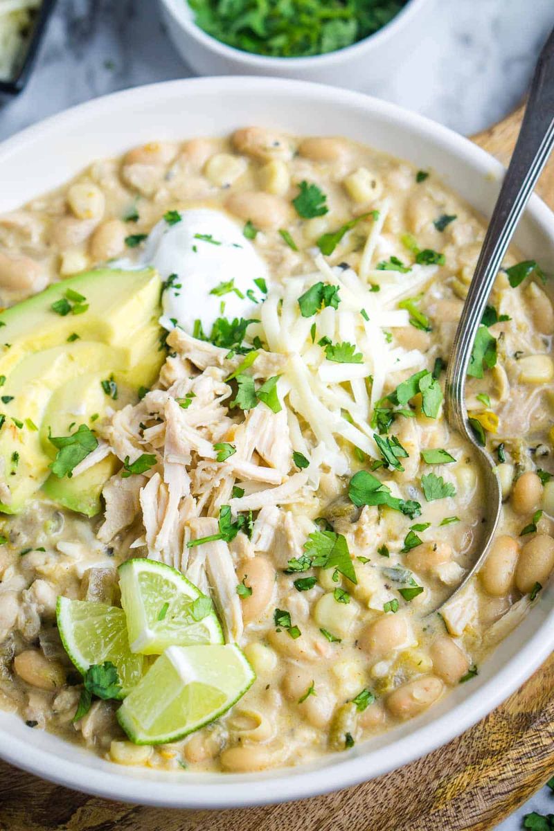 White Chicken Chili (Southern Comfort Crossover)