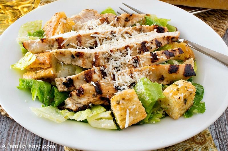 Grilled Chicken Caesar Salad