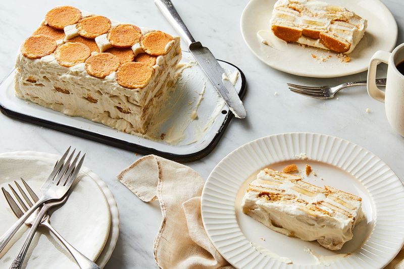 Icebox Banana Pudding Cake