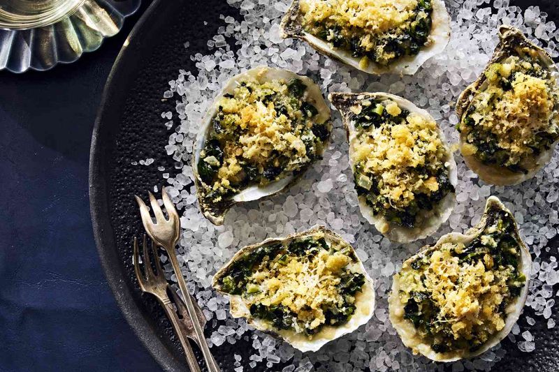 Oysters Rockefeller