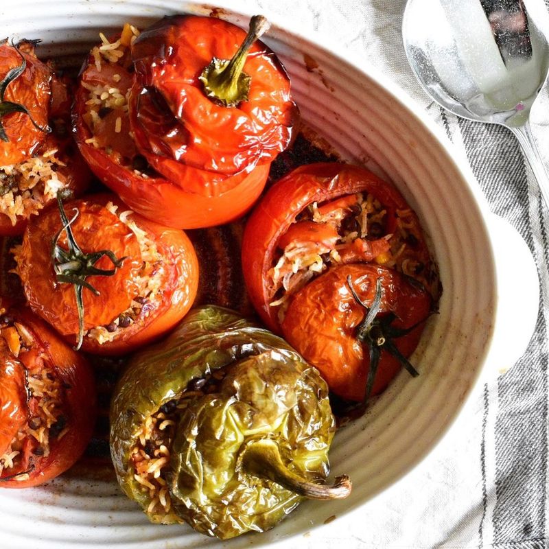 Gemista (Stuffed Tomatoes and Peppers)
