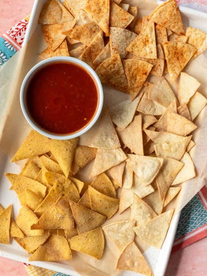 Whole-Grain Crackers with Salsa