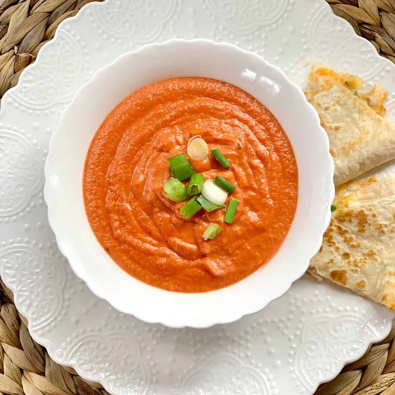 Creamy Tomato Soup With Basil