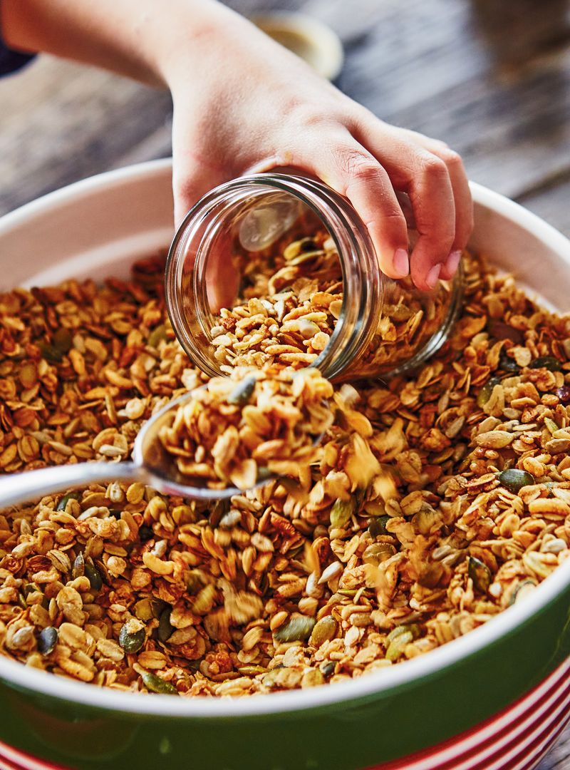 Puff rice or puff wheat