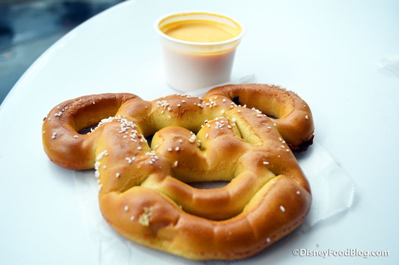 Mickey Pretzel with Cheese