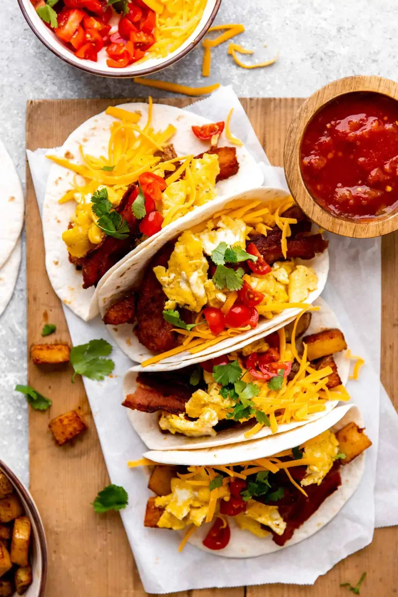 Breakfast Tacos (Texas)