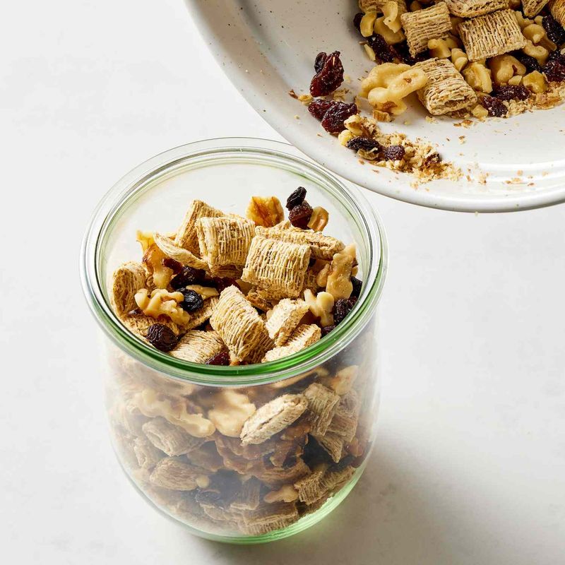 Shredded wheat plus a protein boost