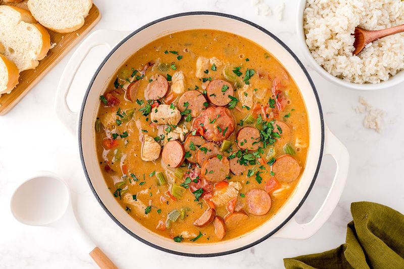 Seafood gumbo (small cup)