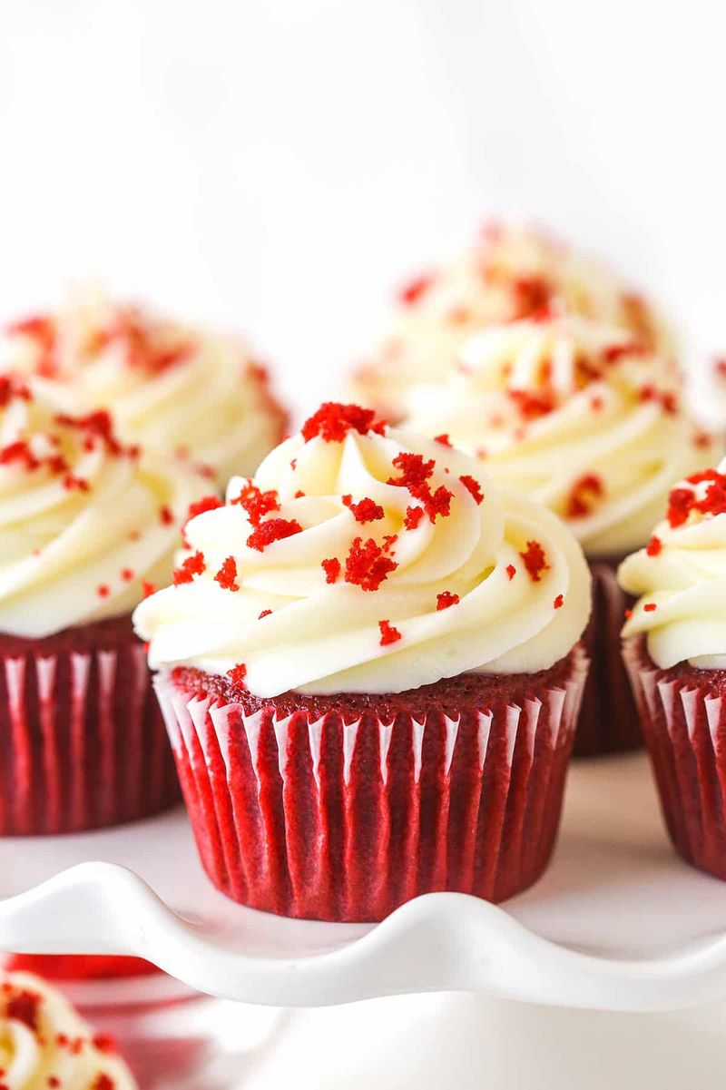 Red Velvet Romance Cupcakes