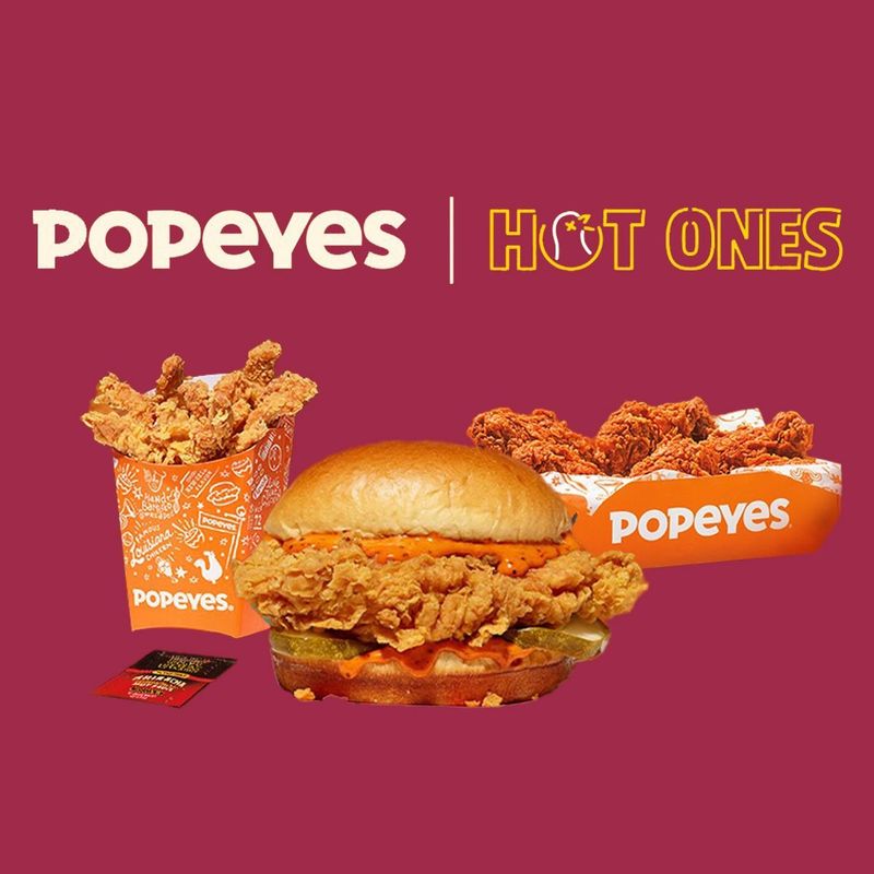 Popeyes Spicy Chicken Sandwich