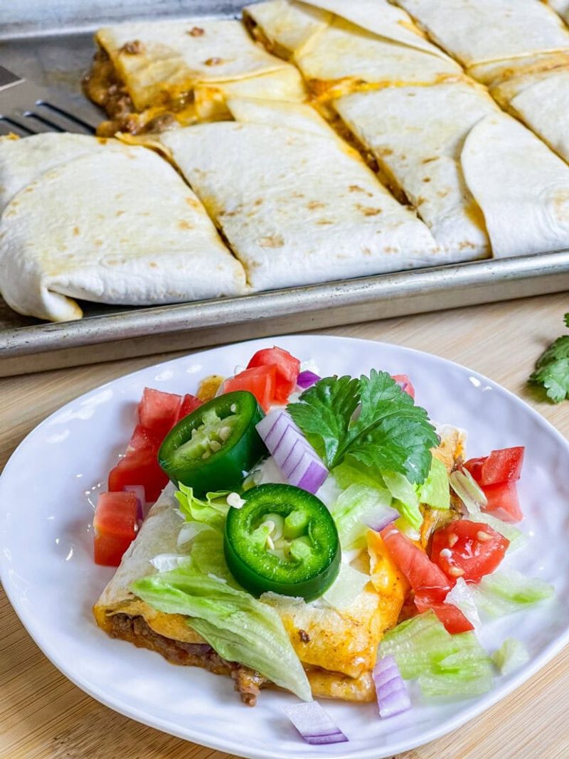 Quesadillas With Whatever’s In The Fridge