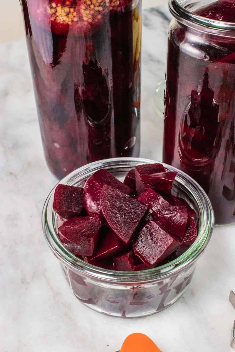 Beets (Pickled with Sugar)