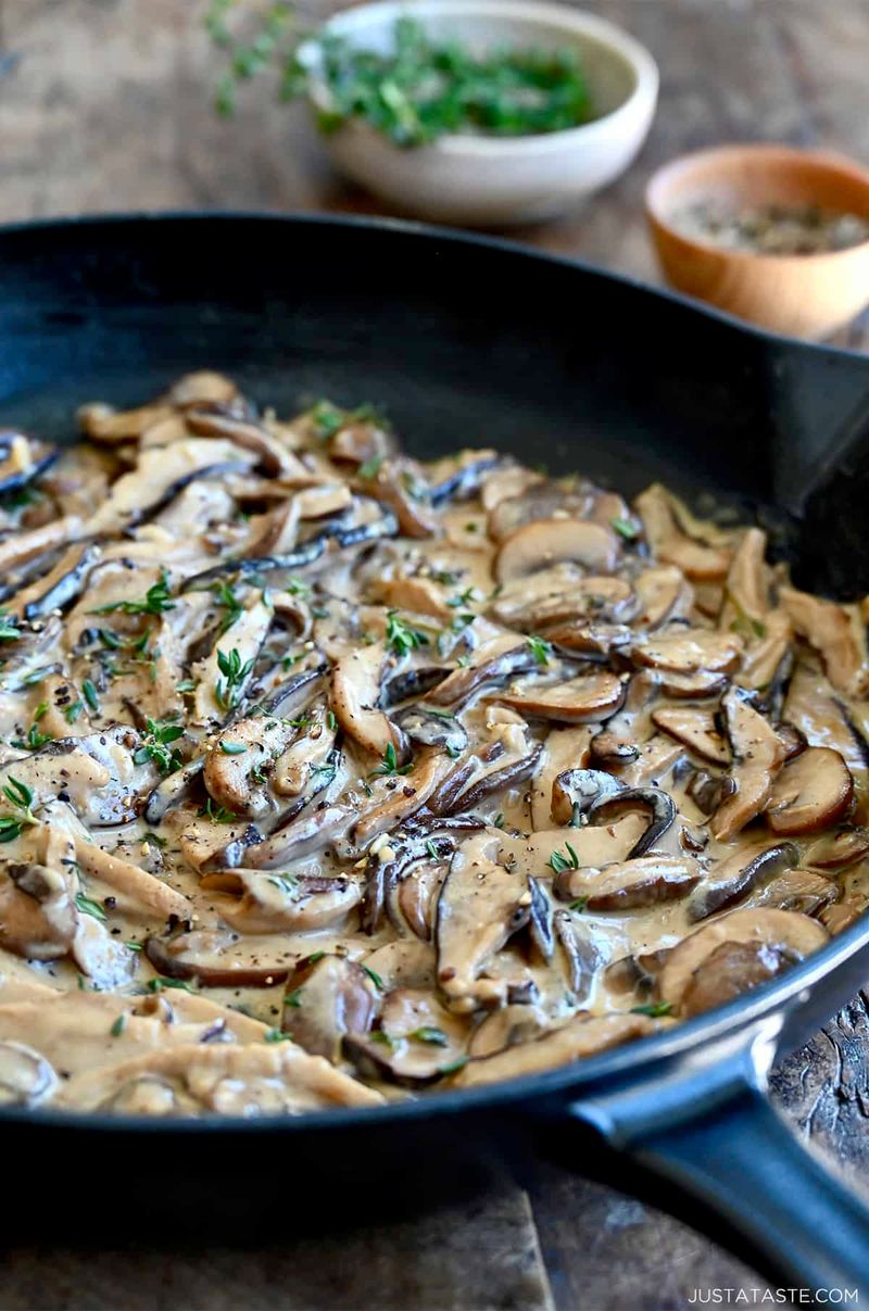 Mushroom Cream Sauce