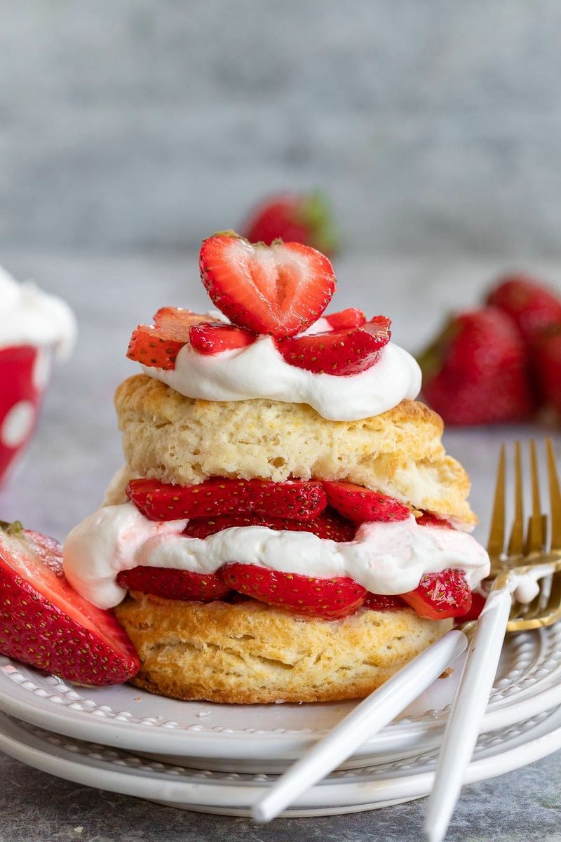 Strawberry Shortcake Biscuits