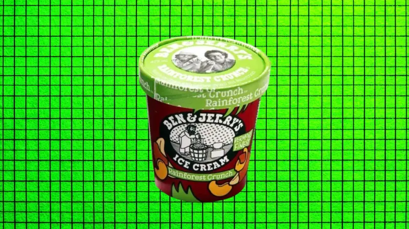 Ben & Jerry’s Rainforest Crunch