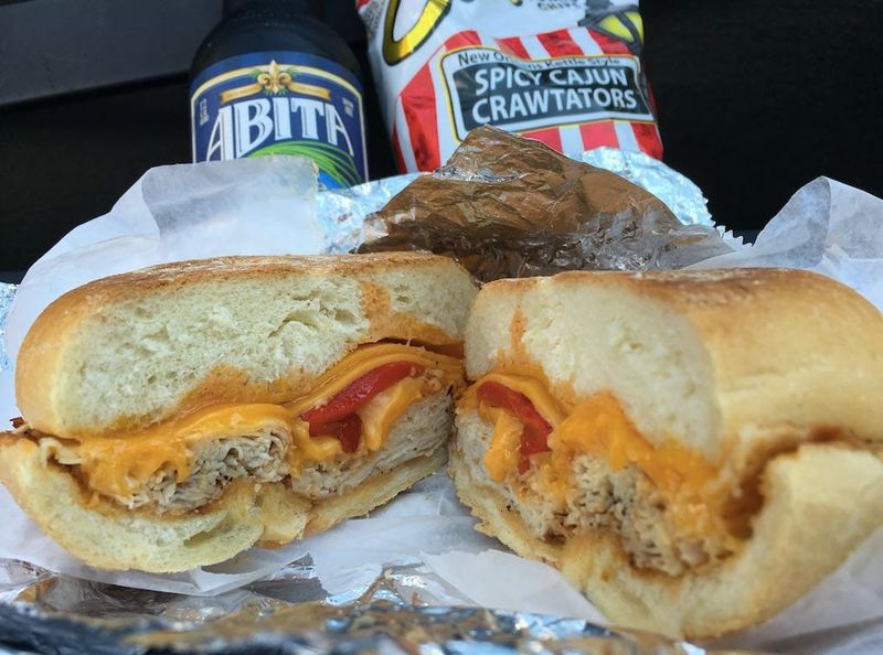 Bodega Breakfast Sandwich with Chips Stuffed Inside