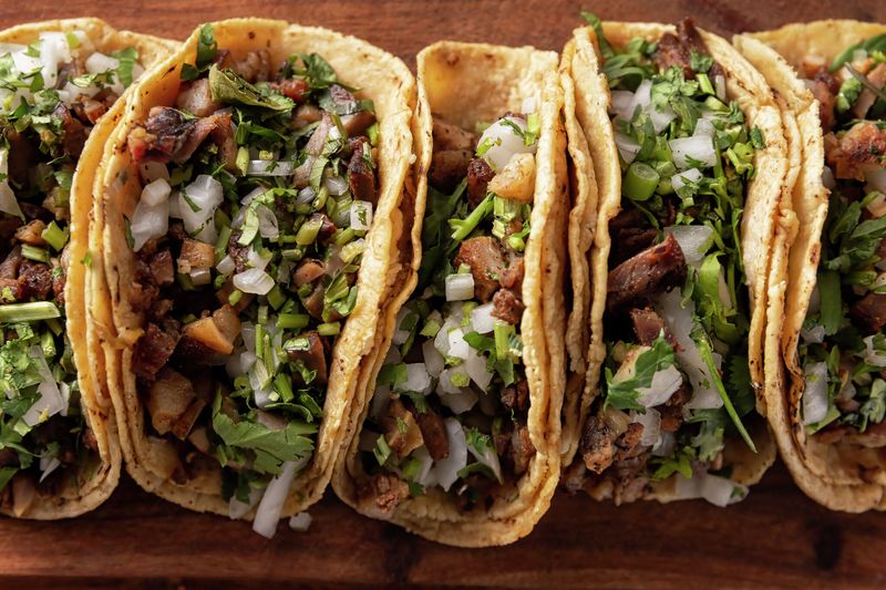 Paprika Food Truck's Suadero Tacos