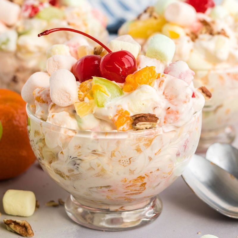 Fruit Salad With Marshmallows