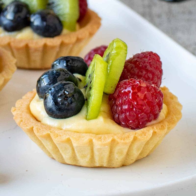 Vanilla Pudding Fruit Tart Filling