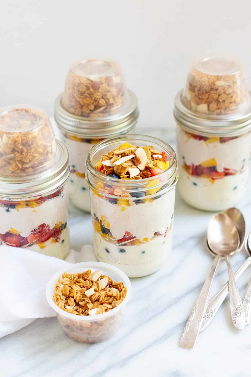 Yogurt & Granola Jars