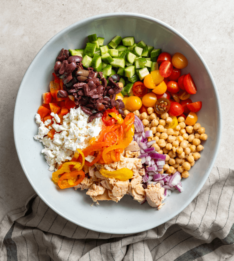 Big Greek Salad Plus Protein