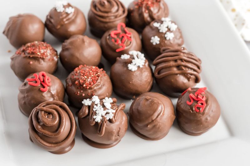 Cream Cheese Chocolate Truffles