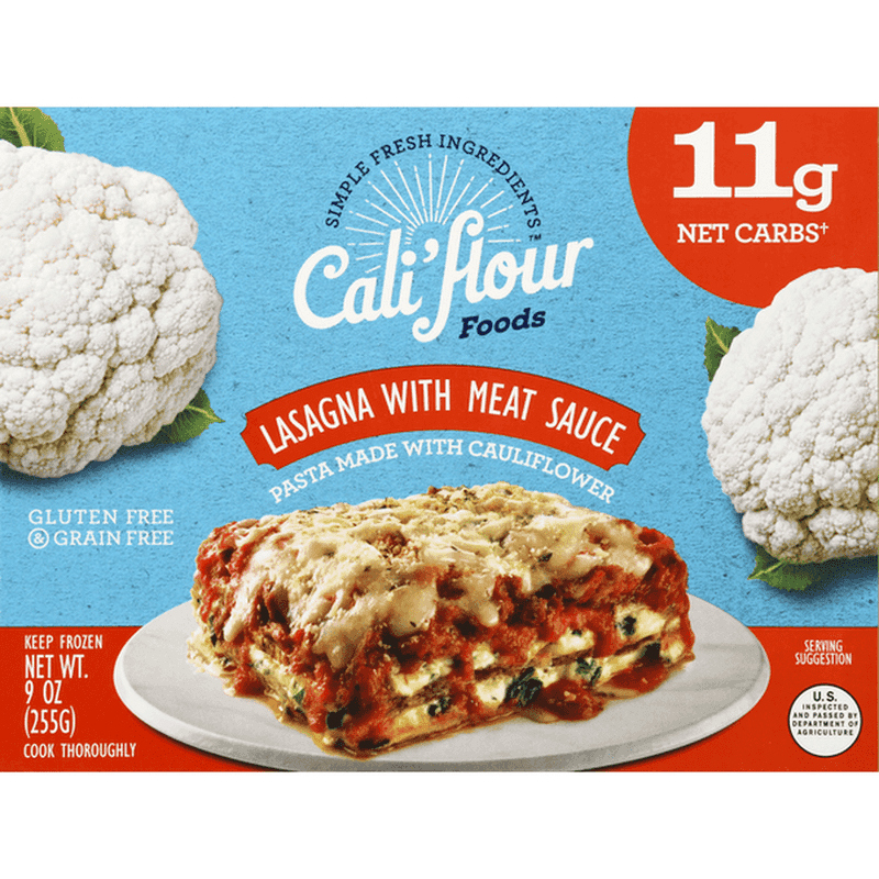 Cali’flour Foods Cauliflower Lasagna