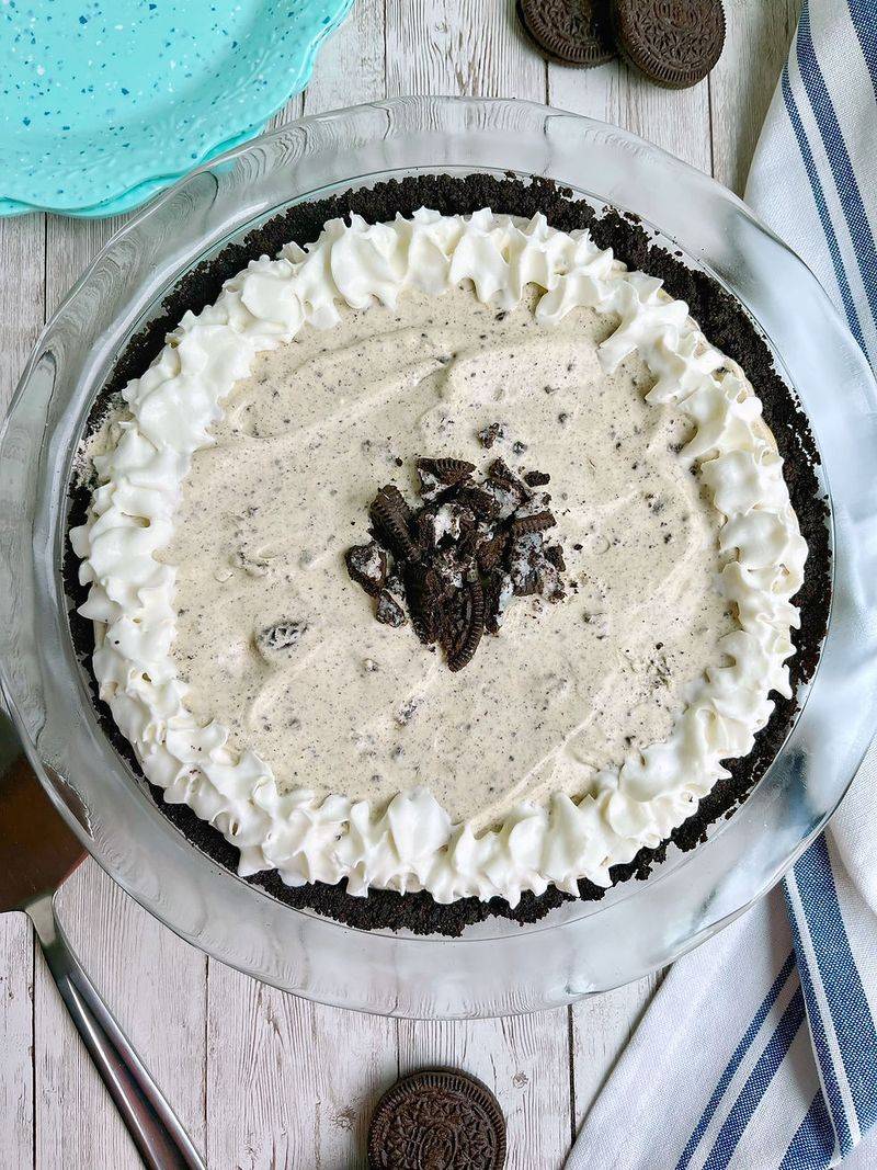 Oreo pudding pie