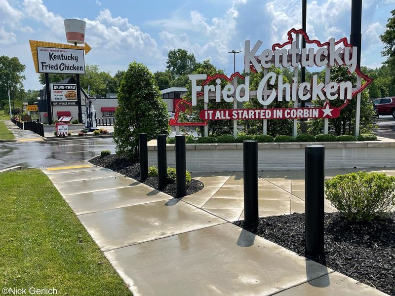 Roadside Combo KFCs On Long-Haul Highways