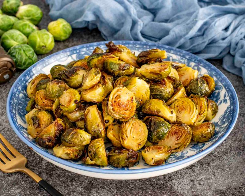 Maple Dijon Brussels Sprouts