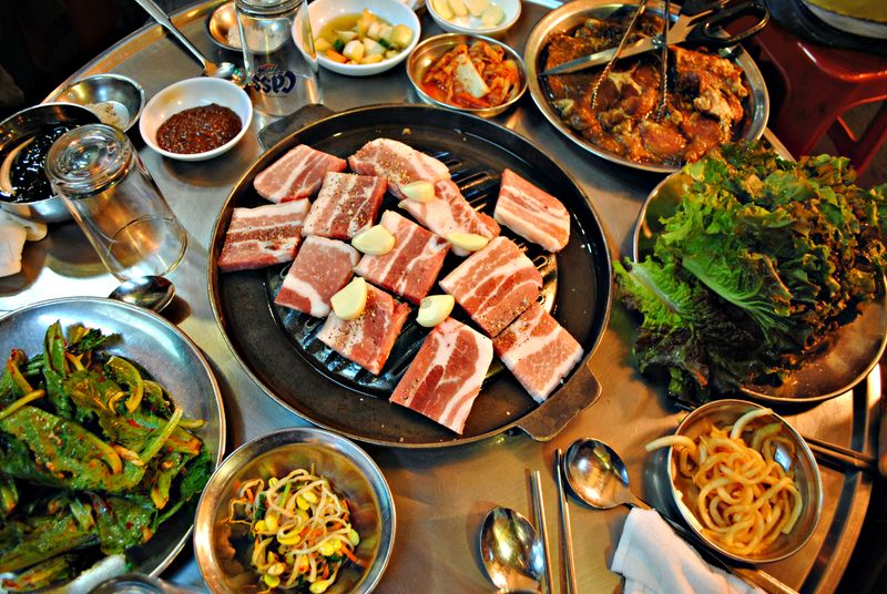 Korean BBQ and Flavors