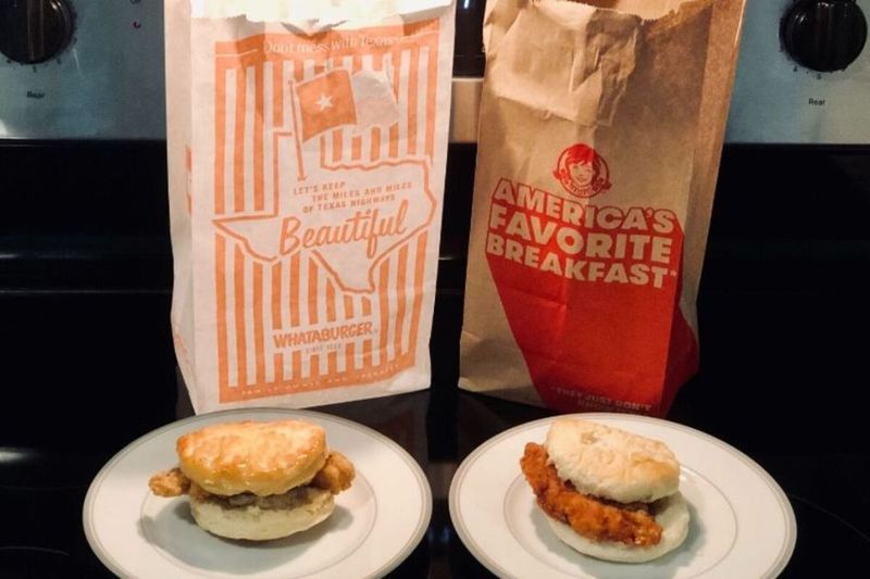 Honey Butter Chicken Biscuit vs. Chick-fil-A Chicken Biscuit