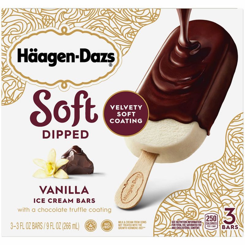 Haagen Dazs Vanilla Swiss Almond Bars