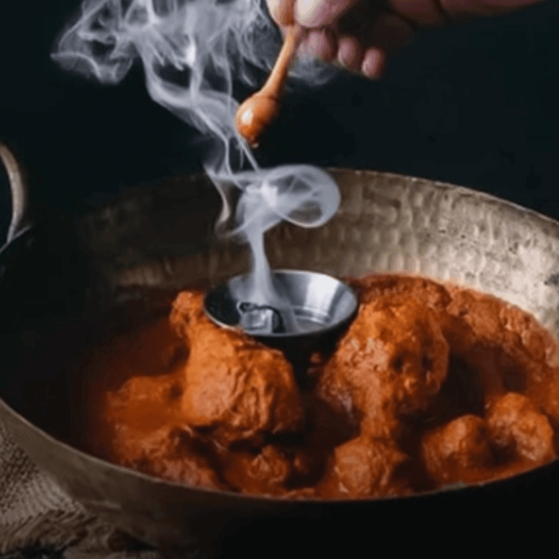 Charcoal Kiss Without a Grill