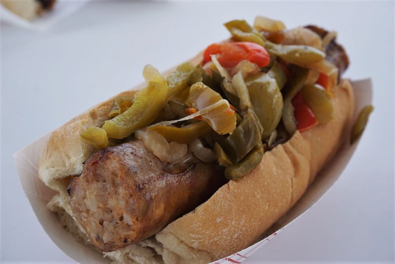 Street Fair Sausage and Peppers