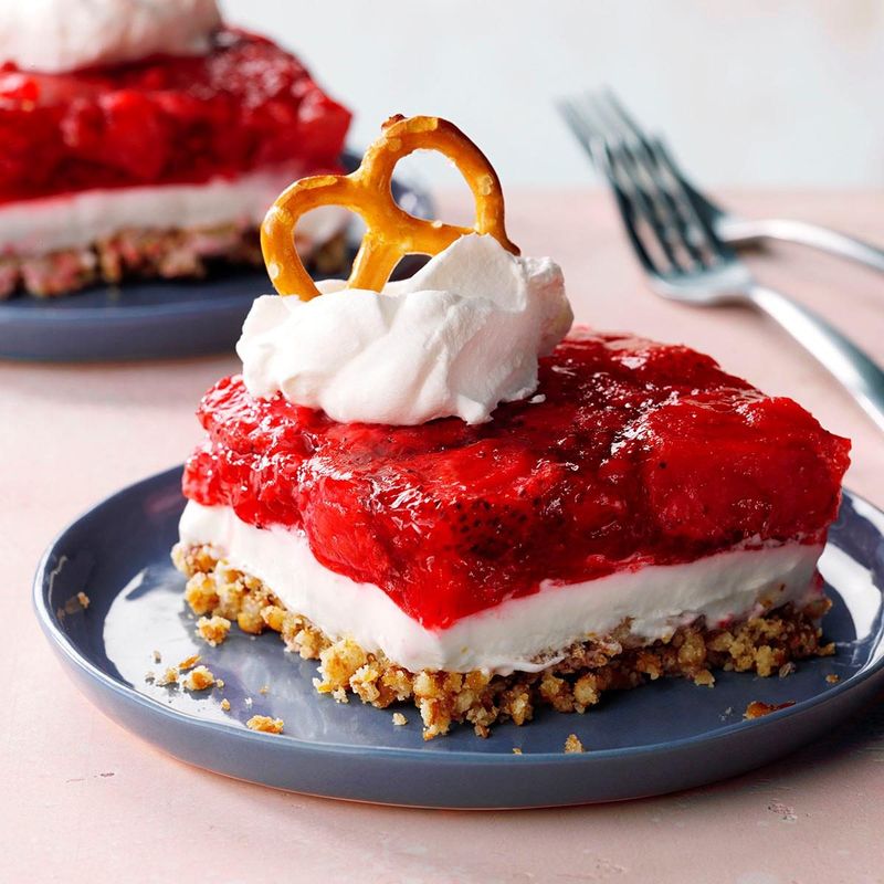 Strawberry Pretzel Salad
