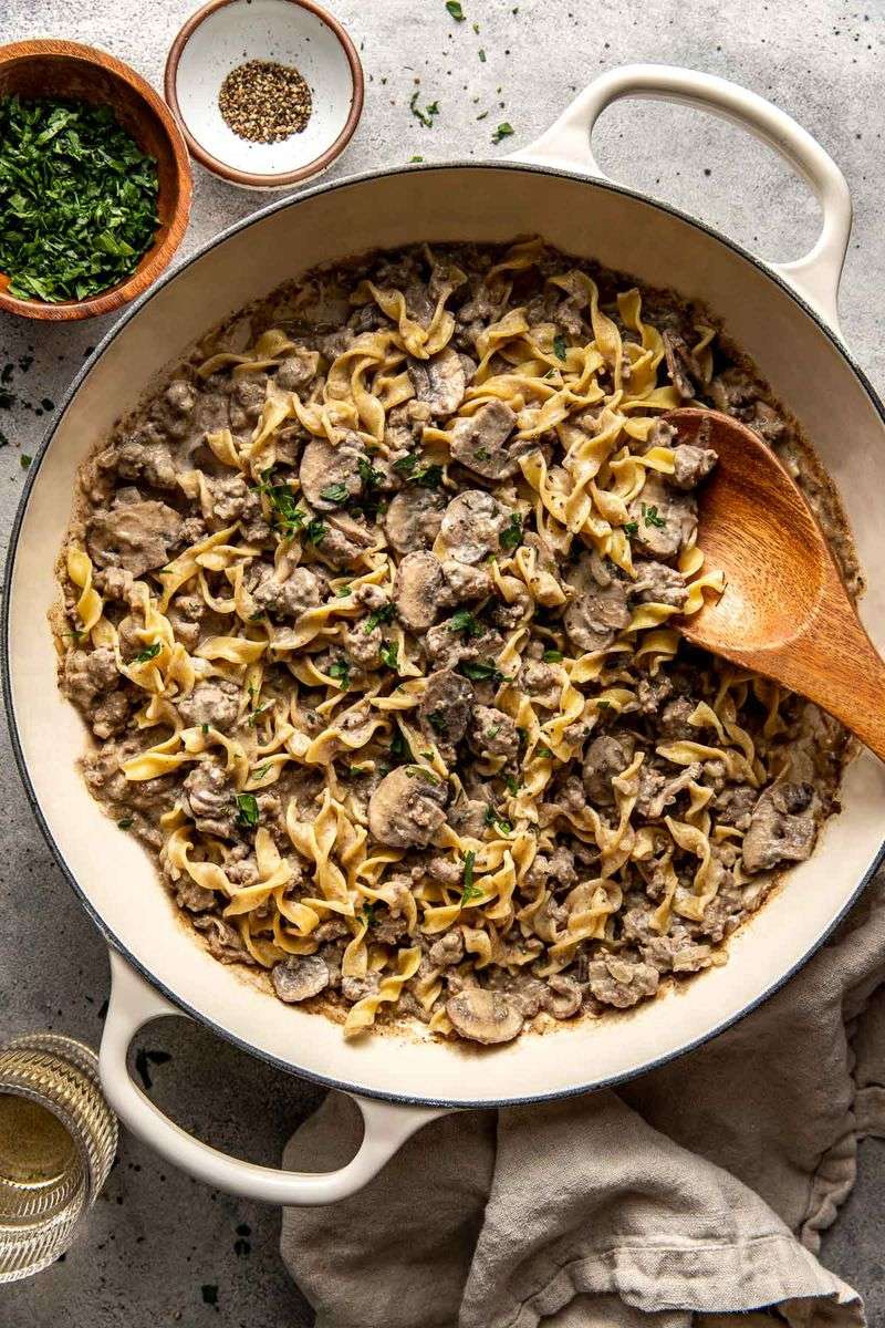 Beef And Mushroom Stroganoff